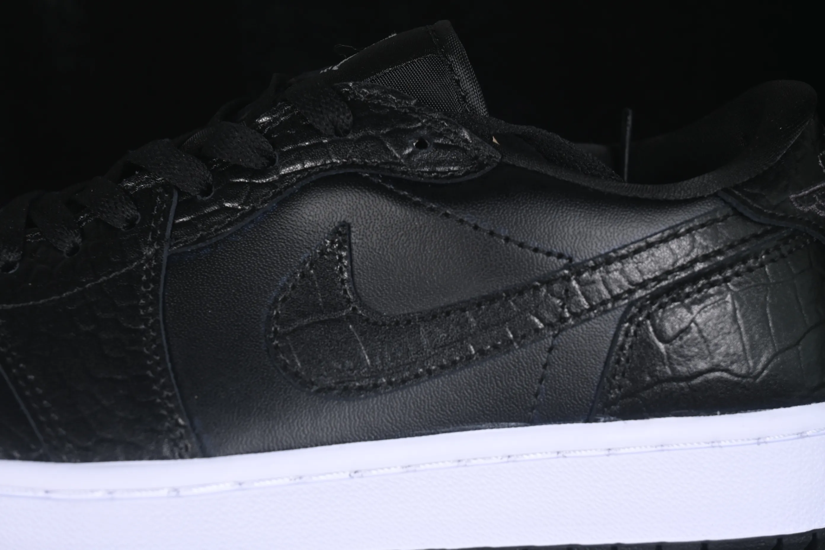 All categories Air Jordan Jordan series basketball shoes Air Jordan 1 Low Air Jordan 1 Low AJ1 Joe 1 crackle black low-top retro cultural basketball shoes DD9315-003